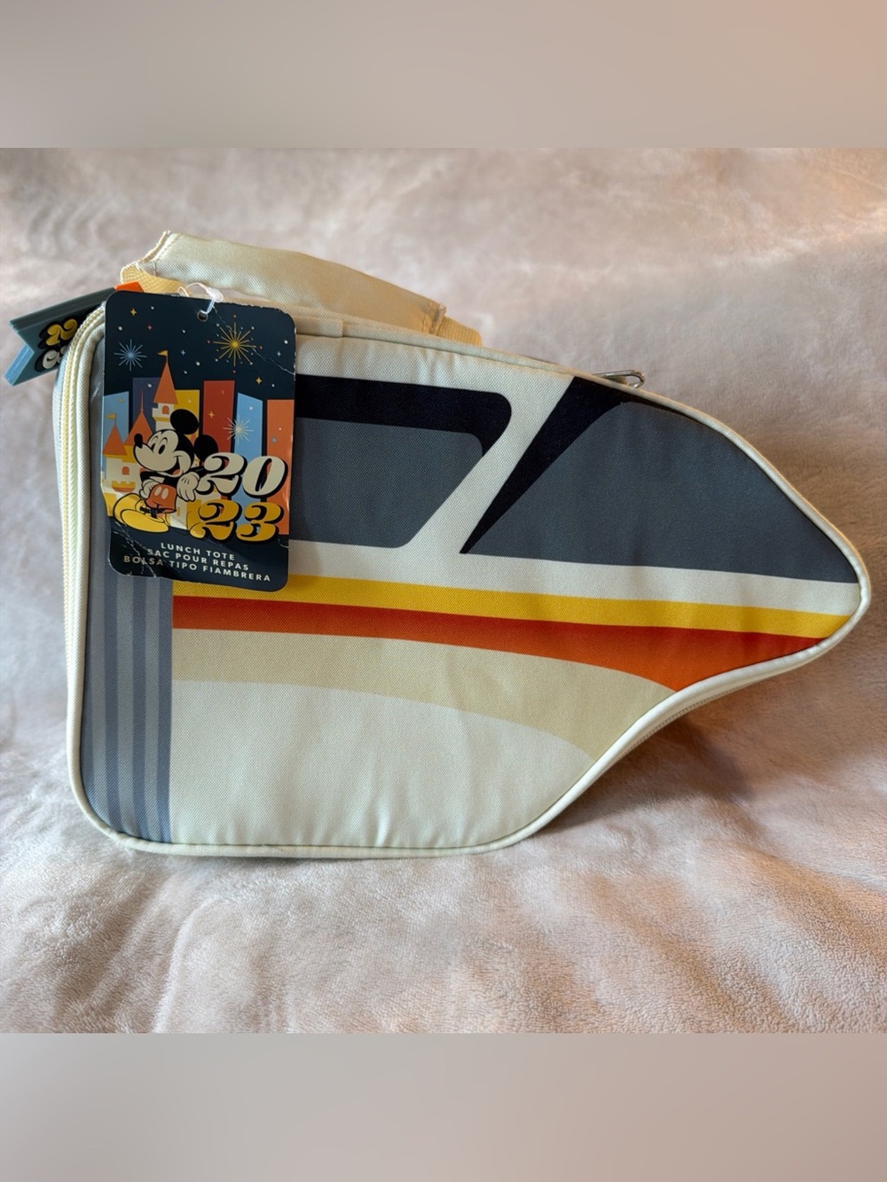 2023 Disney Parks Monorail Lunch Box Insulated Tote School Lunch Bag